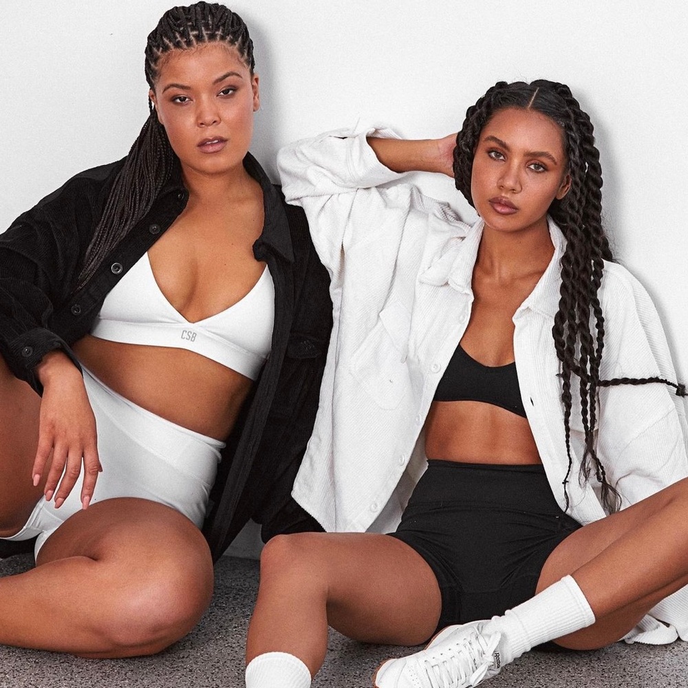 Crop Shop Boutique Serenity Shorts 6" BUNDLE of Black AND White